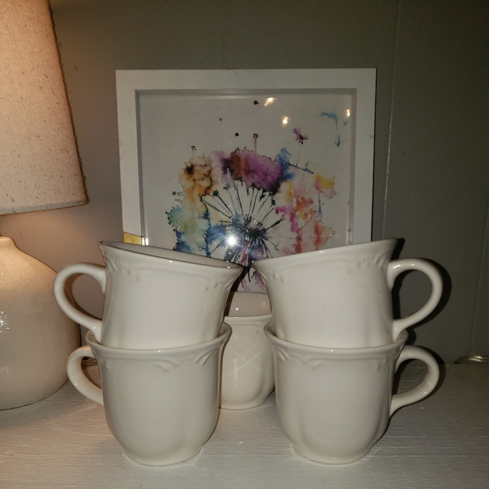 5 Piece Tea Cup Set - Picture 1 of 15